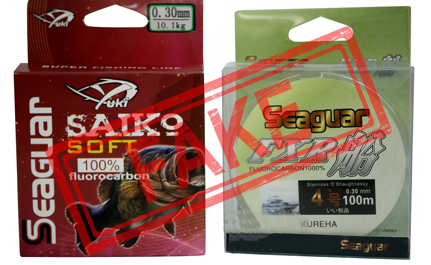 Attention!! Yuki and Seaguar fishing lines counterfeits