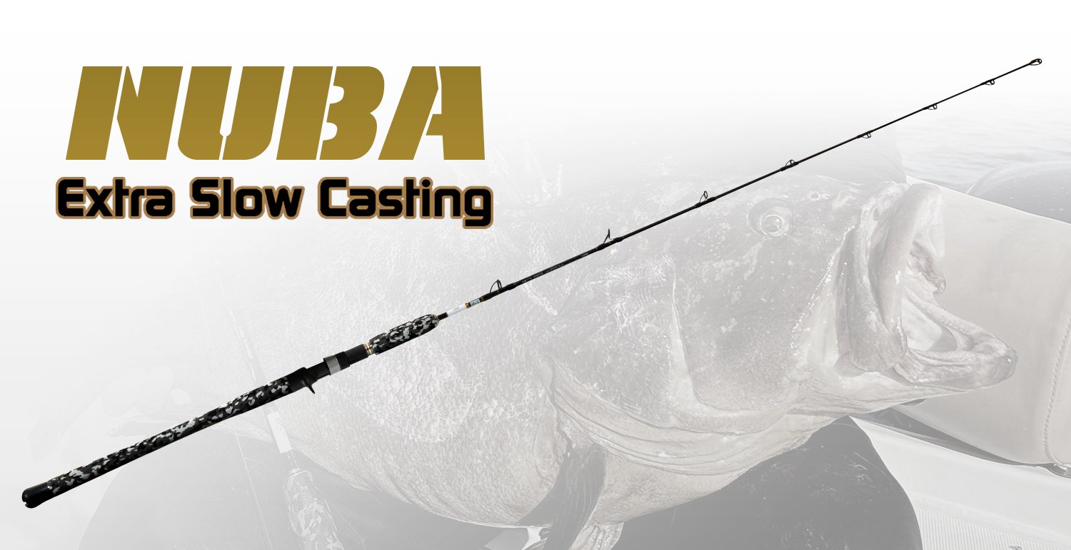 NUBA EXTRA SLOW CASTING: Your new weapon for jigging and live baiting