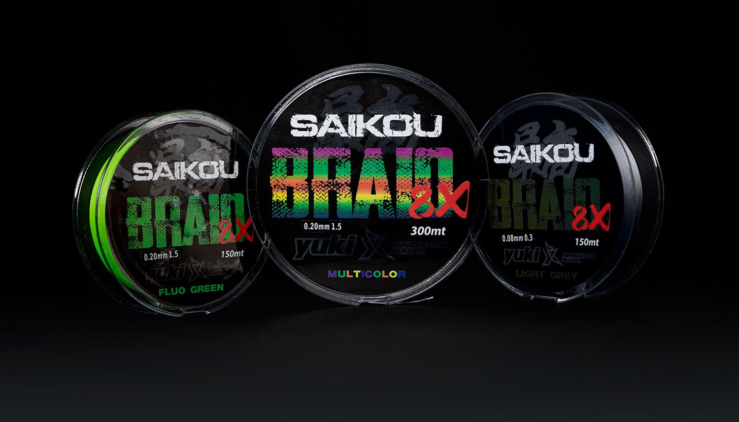 Saikou Braid 8X: The versatile 8X braided line for all fishing styles