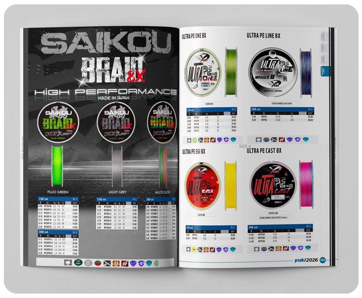 Yuki Fishing Catalogue 2026