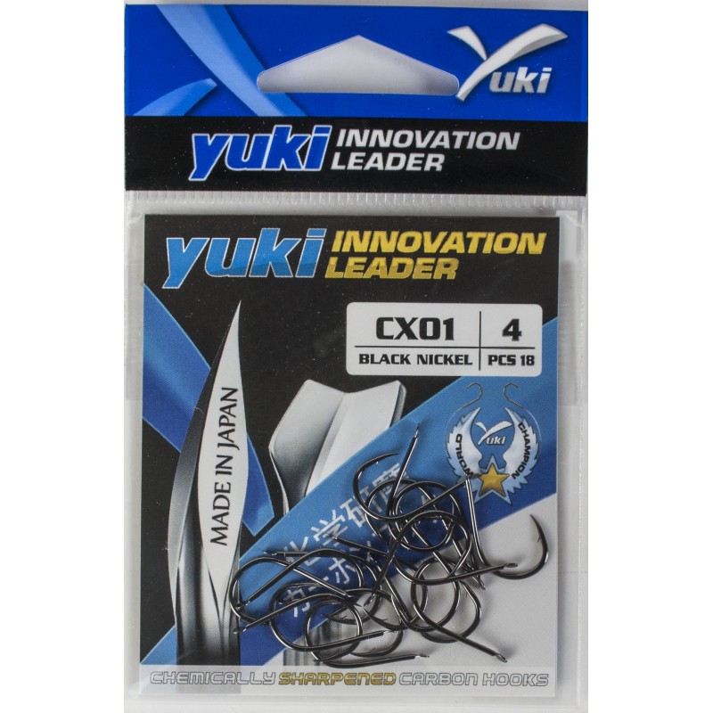 YUKI ''CX09'' Hooks Japanese Ringed High Carbon Quality Sharp Hooks 
